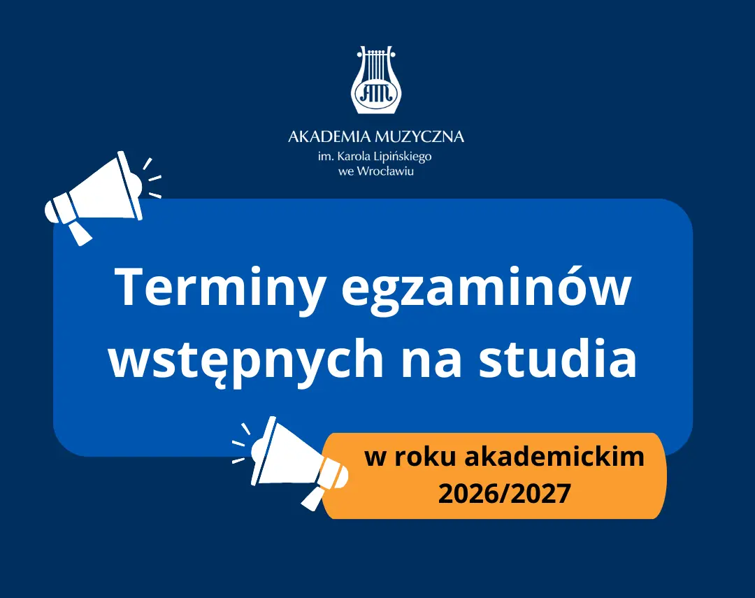 Terminy egzaminów wstępnych w roku akademickim 2026/2027