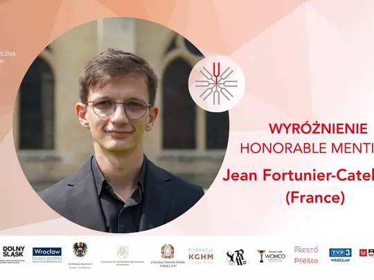 Wyr&oacute;żnienie - Jean Fortunier-Cateland (Francja)