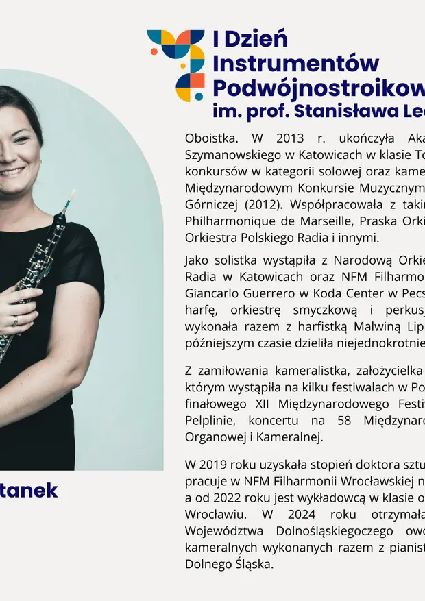 I Dzień Instrument&oacute;w Podw&oacute;jnostroikowych im. prof. Stanisława Lecha