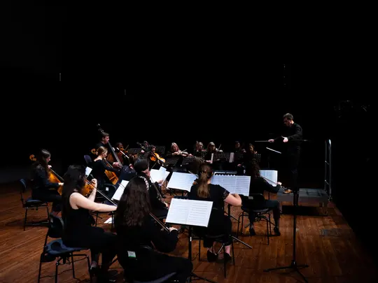 Jan Bielak &ndash; dyrygent i Orkiestra Smyczkowa