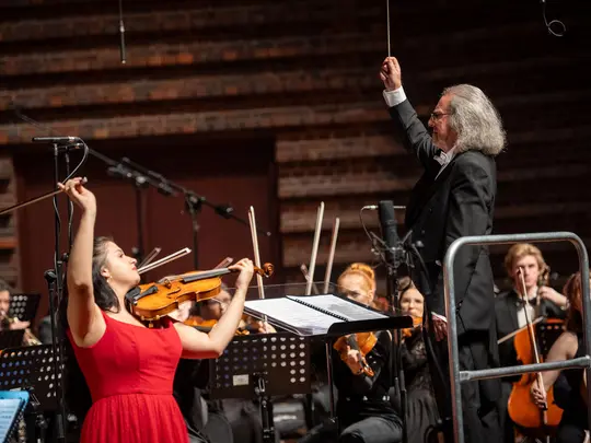 Sara Dragan, Maestro Marek Pijarowski, Academic Symphony Orchestra