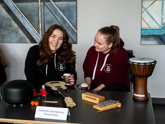 Music Therapy Scientific Club stand