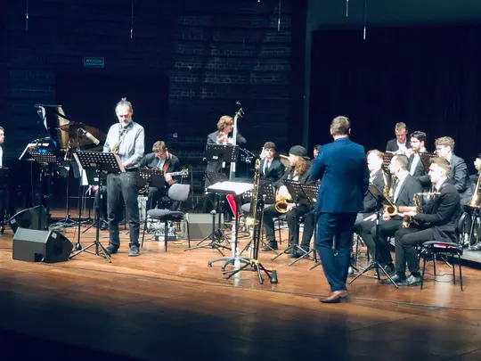 Koncert Big-Bandu AMKL i Achille Succiego