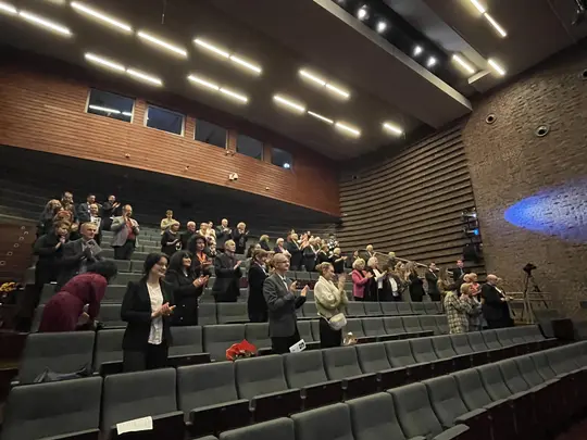 Prof. Leszek Wisłocki welcomed by the AMKL academic community