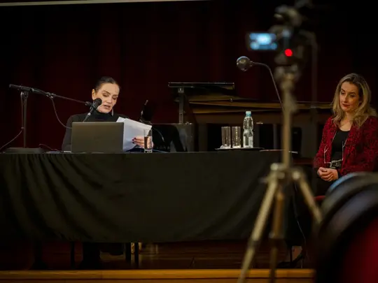 dr Katarzyna Dziewiątkowska, dr hab. Aleksandra Pijarowska, prof. AMKL