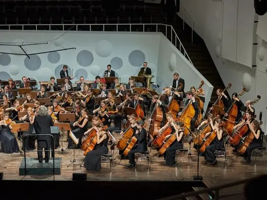 Koncert Europejskiej Studenckiej Orkiestry Symfonicznej - Hochschule f&uuml;r Musik Carl Maria von Weber Dresden 21.11.2016