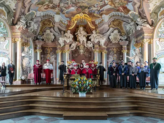 Ceremonial promotion of doctors and habilitated doctors of art from art universities in Wrocław 2025