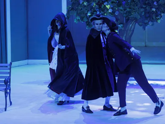 Damian Szczepański (The Count), Karolina Nosowska (The Cherub), Agnieszka Wilczewska (The Countess)