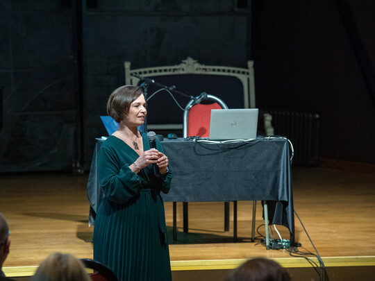 Head of the Department of Choral Conducting, Prof. Dr. Hab. Jolanta Szybalska-Matczak