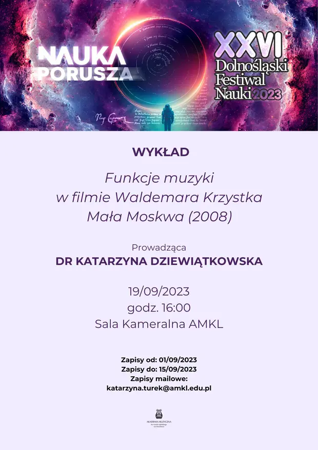 Funkcje muzyki w filmie Waldemara Krzystka Mała Moskwa (2008)