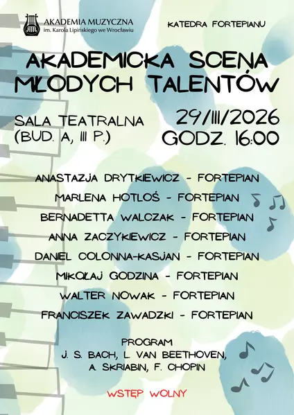 Akademicka scena młodych talentów