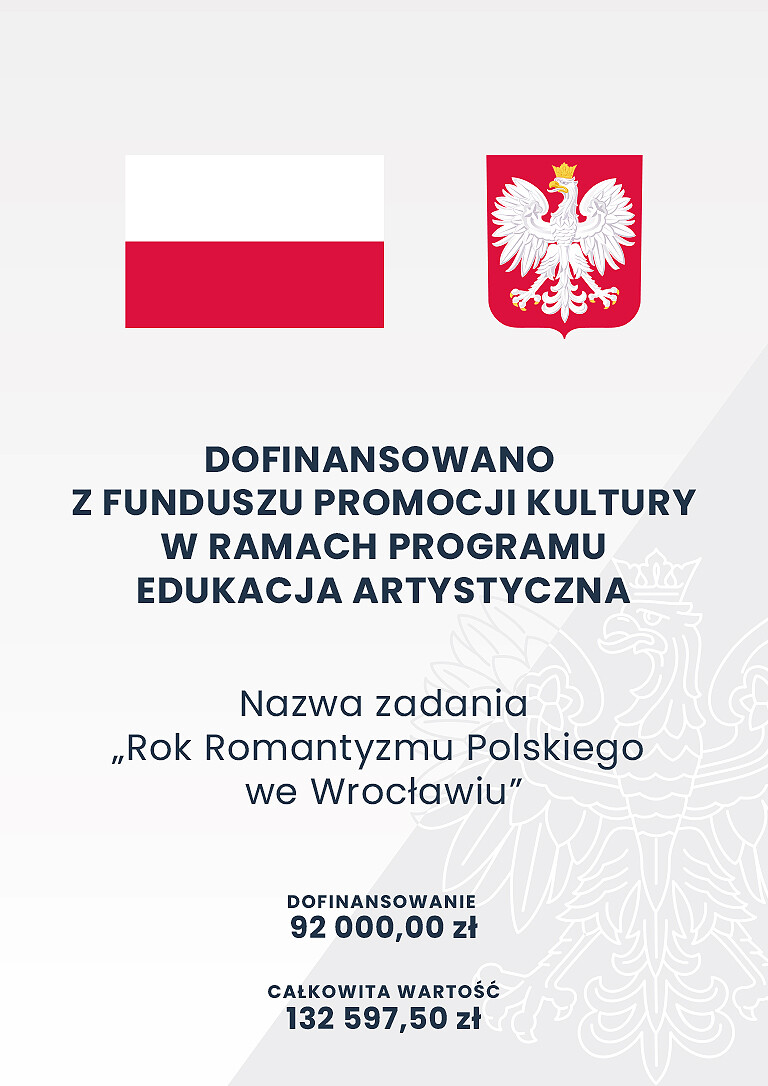 informacja o dofinansowaniu z Funduszu Promocji Kultury