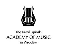 black logotype of Karol Lipiński academy of music in Wroclaw
