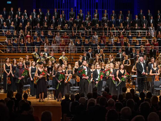 Nadzwyczajny Koncert Symfoniczny dla uczczenia Jubileuszu 70-lecia Akademii Muzycznej im. Karola Lipińskiego we Wrocławiu 08.12.2018