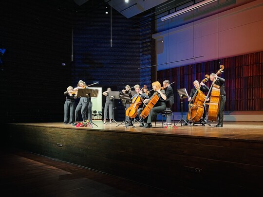 Katarzyna Schulz (skrzypce solo) Akademicka Orkiestra Kameralna