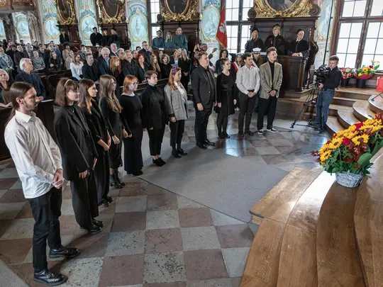 Immatrykulacja przedstawicieli student&oacute;w I roku Uczelni Artystycznych Wrocławia