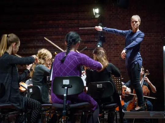 Uczestnicy II Og&oacute;lnopolskiego Konkursu Student&oacute;w Dyrygentury im. Adama Kopycińskiego