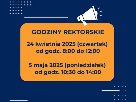 Godziny rektorskie