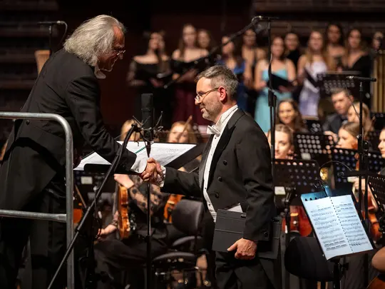 Maestro Marek Pijarowski oraz Maestro Mariusz Godlewski