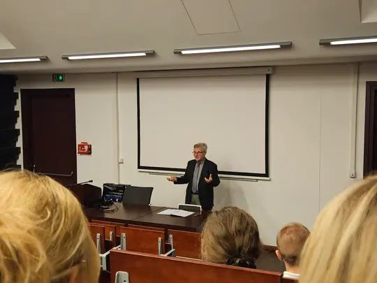 prof. dr hab. Zbigniewa Płużka lecture