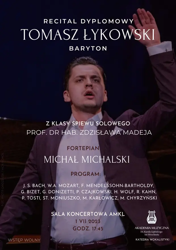 Recital Dyplomowy Tomasza Łykowskiego