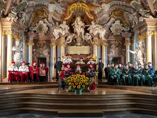 Przem&oacute;wienie Rektora Akademii Sztuk Pięknych im. Eugeniusza Gepperta we Wrocławiu prof. Wojciecha Pukocza