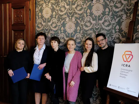 Podpisanie porozumienia o wsp&oacute;łpracy - Prorektorzy i koordynatorzy