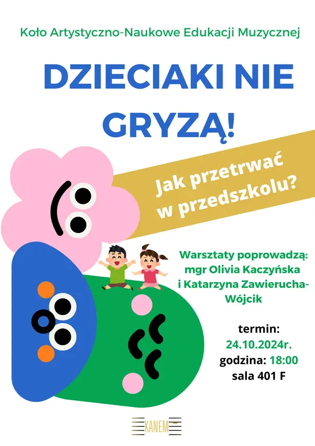 Cykl warsztat&oacute;w &bdquo;Dzieciaki nie gryzą&rdquo;
