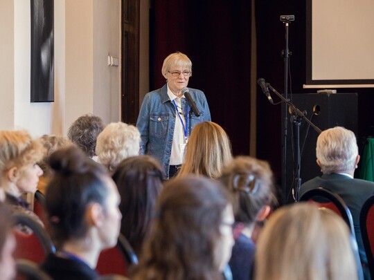Wystąpienie prof. dr hab. Grażyny Pstrokońskiej-Nawratil