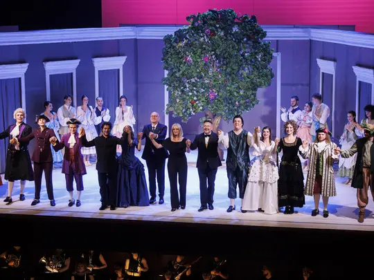Daniel Babuśka (Basilio), Michał Zborowski (Gardener), Damian Szczepański (Count), Agnieszka Wilczewska (Countess), Wiktoria Nowacka (Susanna), Janusz Nosek (Figaro), Karolina Nosowska (Cherubin), Justyna Rodziewicz (Barbarina), Zuzanna Kłosiewicz (Marceli