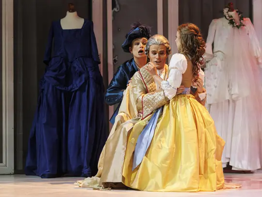 Wiktoria Nowacka (Zuzanna), Damian Szczepański (Hrabia), Karolina Nosowska (Cherubin)