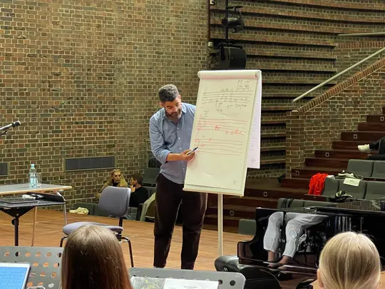 Lionel Sowa's Choral Conducting Master Class