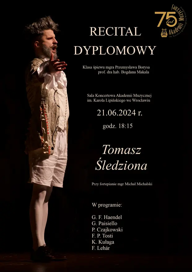 Recital dyplomowy Tomasz Śledziona