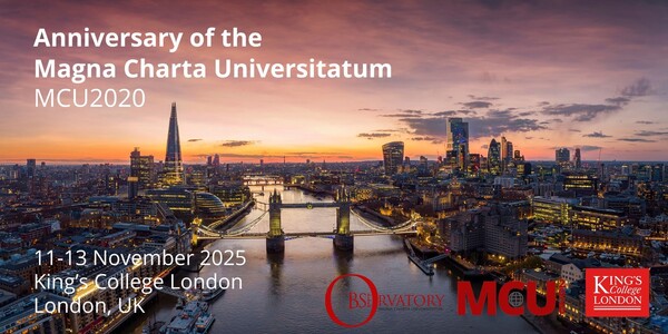 Magna Charta Observatory Anniversary 2025 - logo