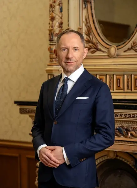 Rektor AMKL prof. dr hab. Krystian Kiełb, portret