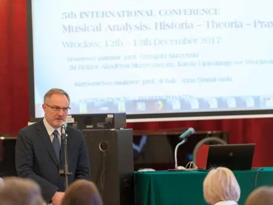V Międzynarodowa Konferencja Naukowa "Analiza dzieła muzycznego. Historia-theoria-praxis" 12-13.12.2017