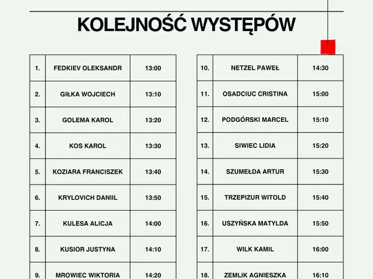 Konkurs Małych Form