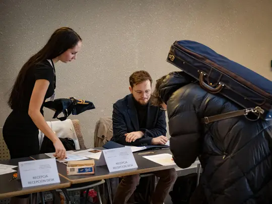 Registration of competition participants