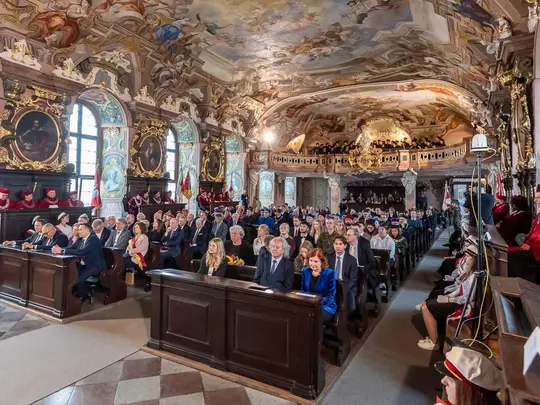 Participants of the ceremonial Community Inauguration of the Academic Year 2024/2025 of the Universities of Wrocław and Opole