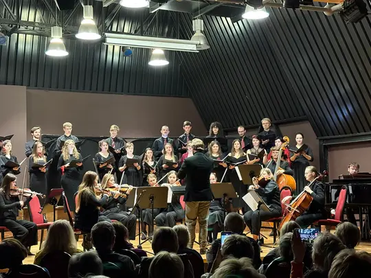 Christmas carol and carnival concert