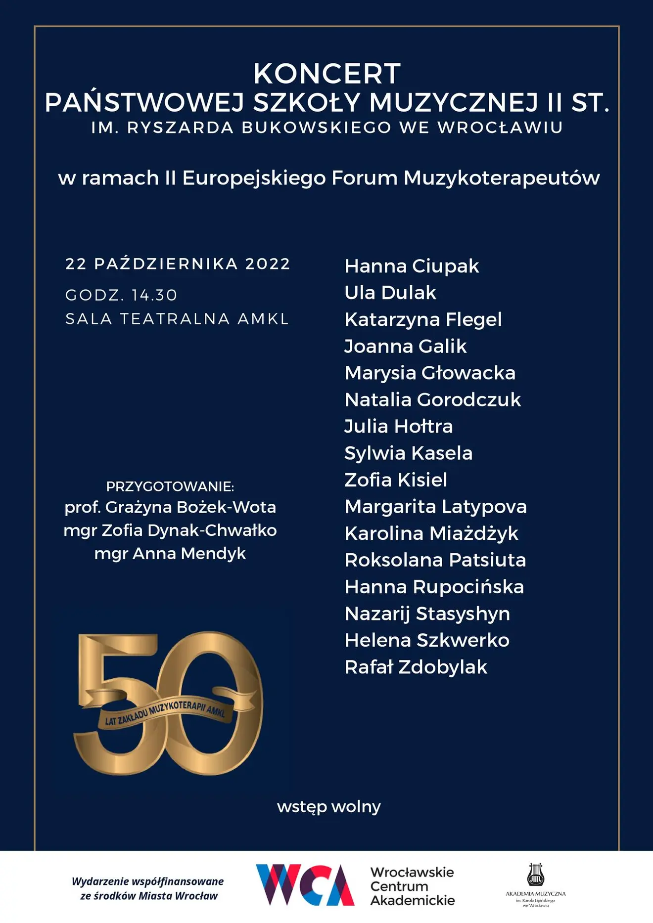 Koncert Państwowej Szkoły Muzycznej II st. im. Ryszarda Bukowskiego we Wrocławiu w ramach II Europejskiego Forum Muzykoterapeutów_page-0001.jpg