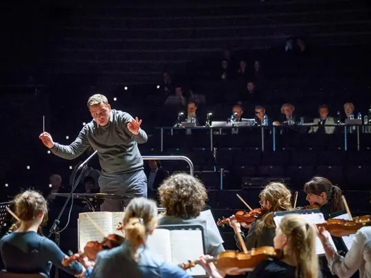 Uczestnicy II Og&oacute;lnopolskiego Konkursu Student&oacute;w Dyrygentury im. Adama Kopycińskiego