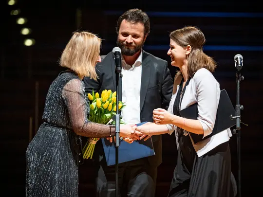 Joanna Lenart, M.A., Prof. Paweł Jabłczyński, Ph.D., Prof. AMKL, and PhD. Magdalena Ziarkowska-Kołacka