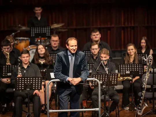 Concert of the AMKL Wind Orchestra, conductor - Piotr Bugaj