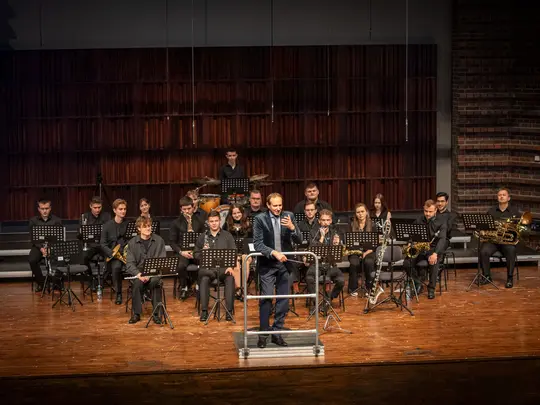 Concert of the AMKL Wind Orchestra, conductor - Piotr Bugaj