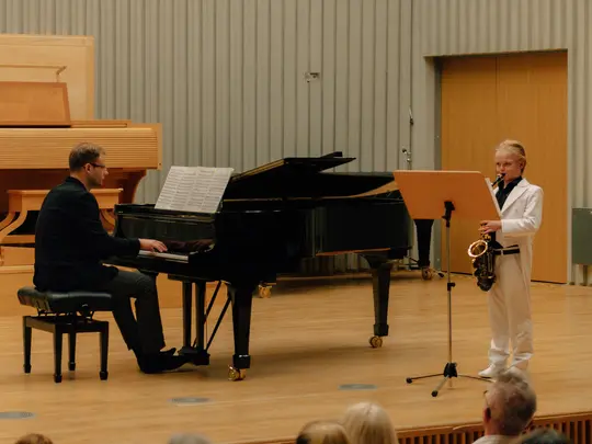 Concert of the Winners of the International Saxophone Competition at the Concert Hall of the Karol Szymanowski Primary and Secondary Music School in Wrocław