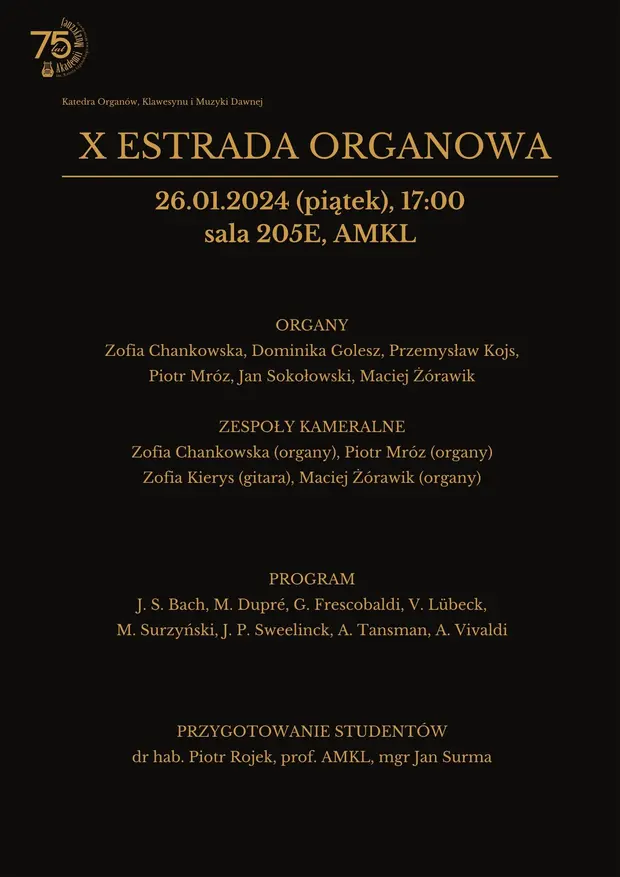 X Estrada Organowa