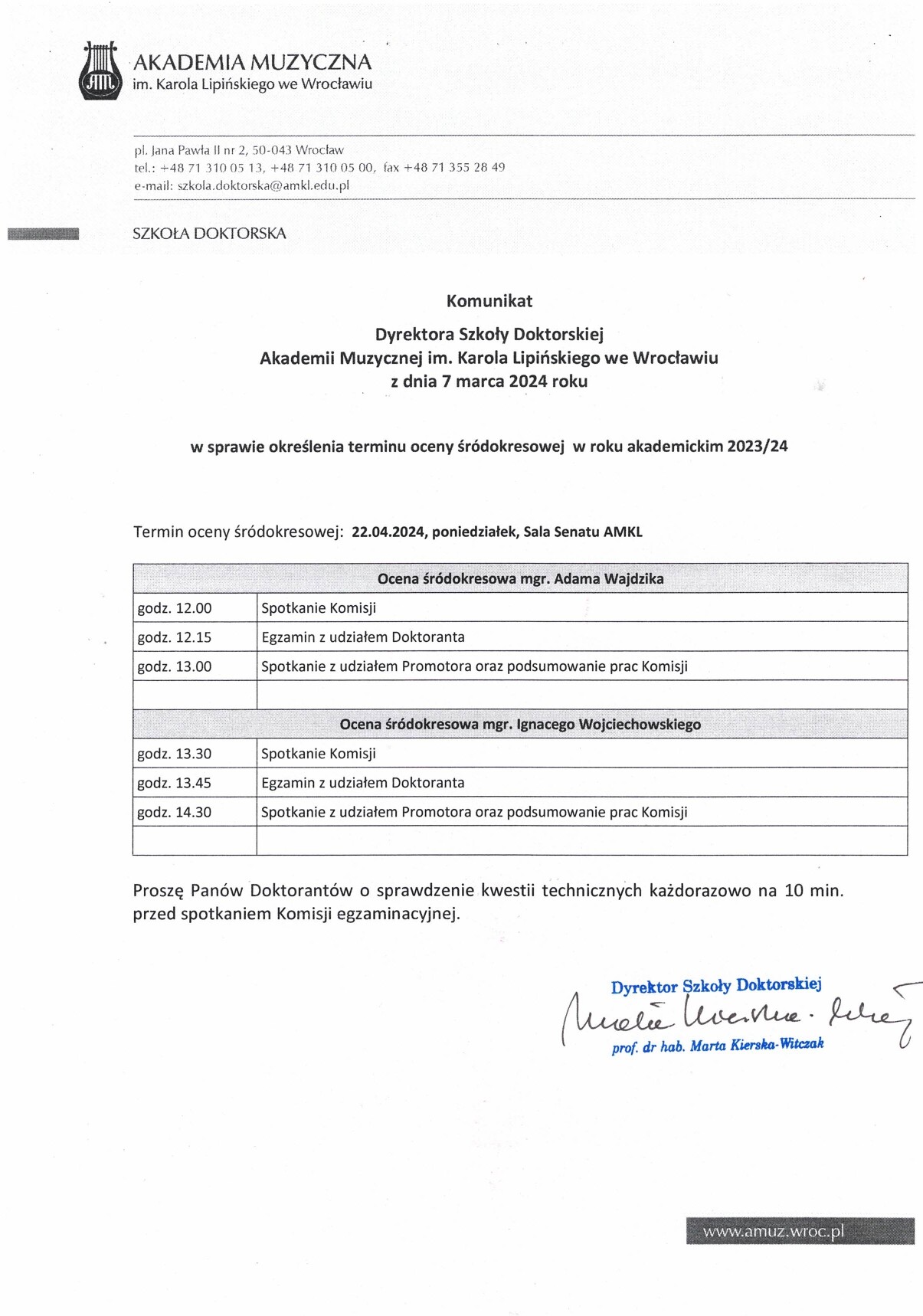 Ocena śródokresowa 2024