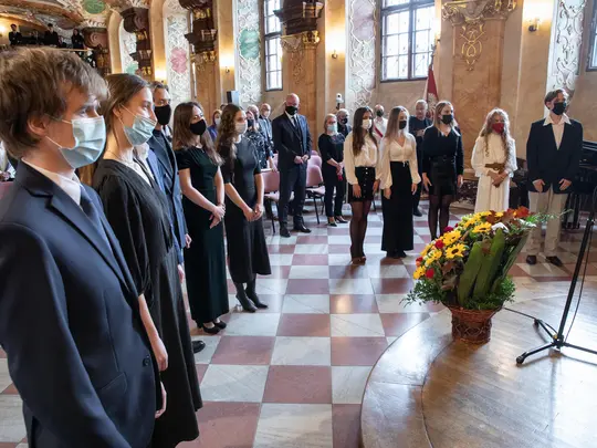 Immatrykulacja przedstawicieli student&oacute;w I roku Uczelni Artystycznych Wrocławia