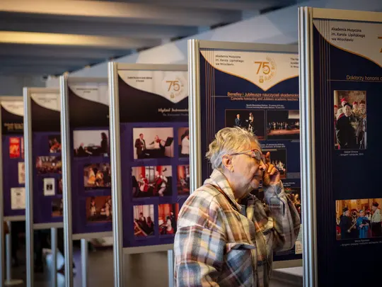 The audience waiting for the open rehearsal to begin